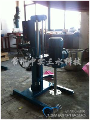 手搖齒條升降式分散機(jī)